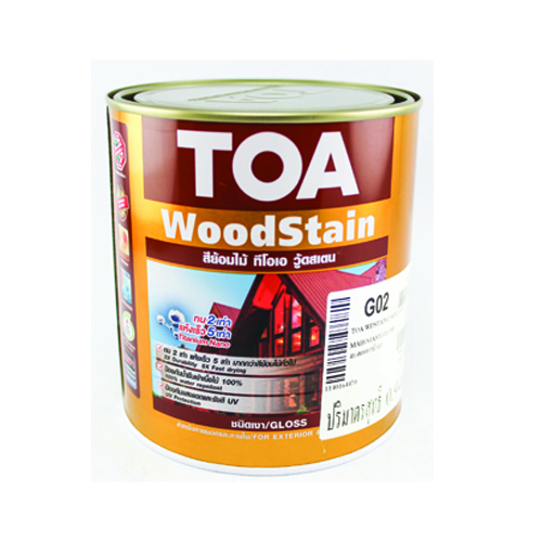 สีย้อมไม้เงา TOA 1/4 G99 เงาใส